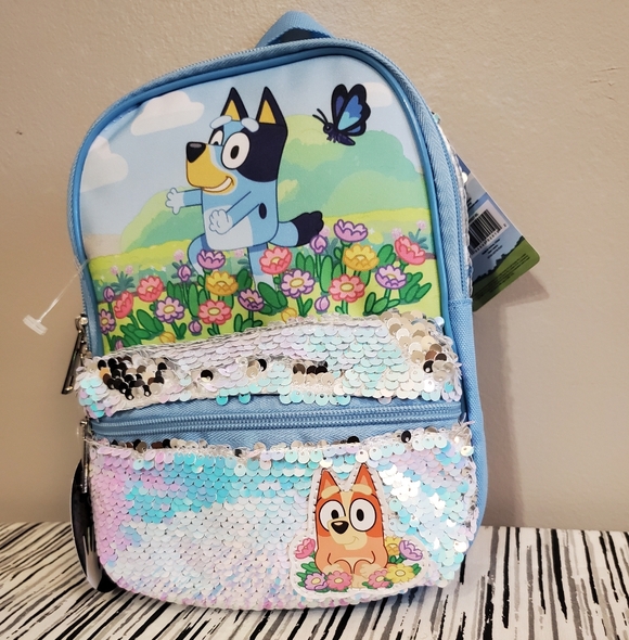 Bluey Mini Magic Sequin Backpack - Picture 3 of 7